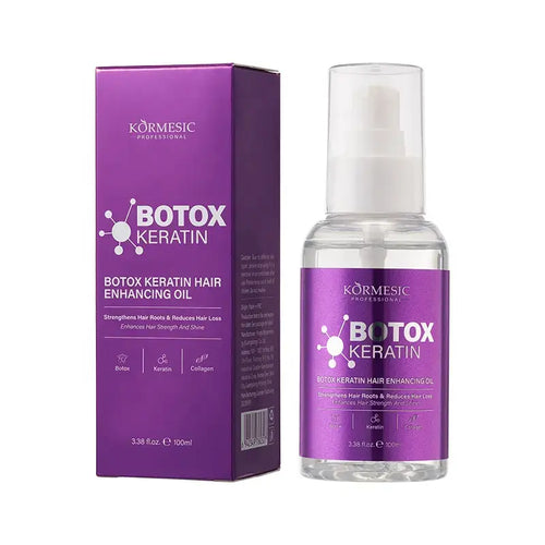 Aceite Fortalecedor de Cabello con Keratina (100ml) – Reparación Profunda y Brillo Intenso